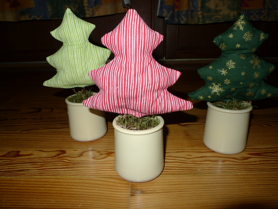 Foto zu Schnittmuster Weihnachtsbaum im Topf von Littlebee