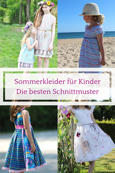 Sewunity Themenseite Sommerkleider für Kinder nähen