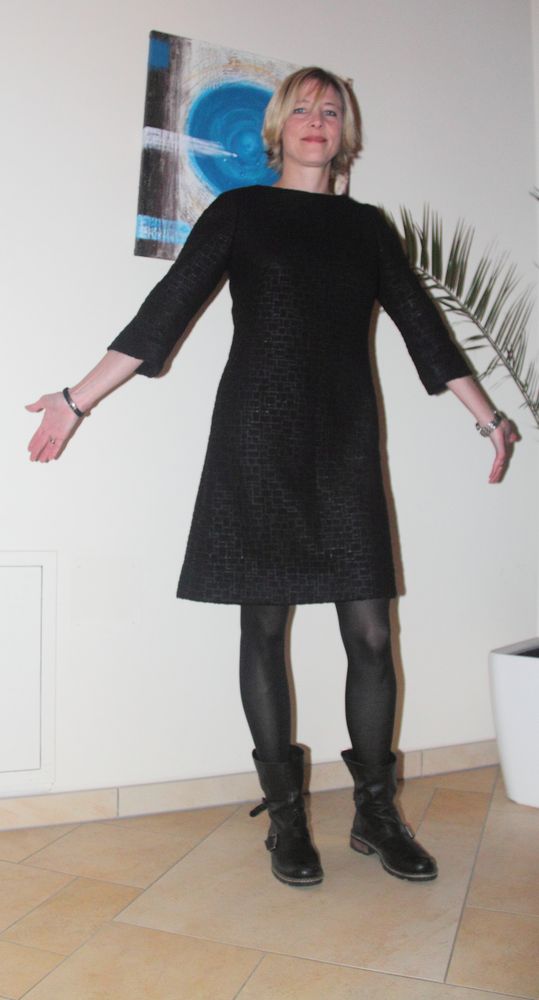 Foto für Schnittmuster Shiftdress - knielanges Kleid von Burda