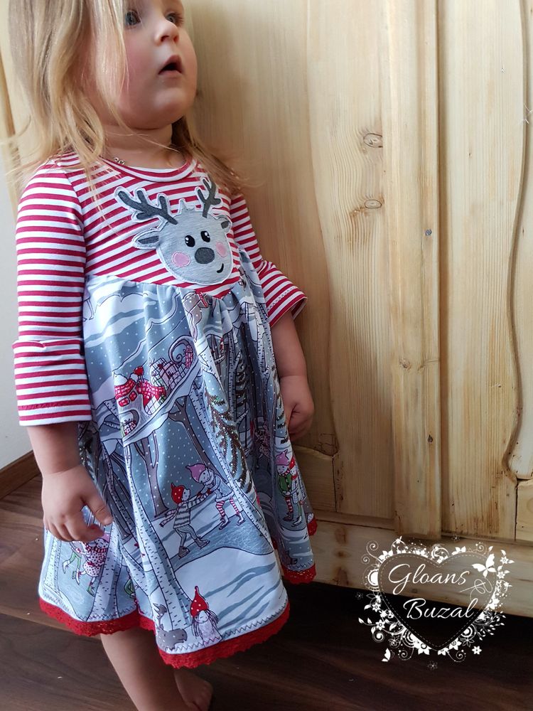 Foto von Binaborni zu Schnittmuster Kleid #Petite Chloe -Jersey-