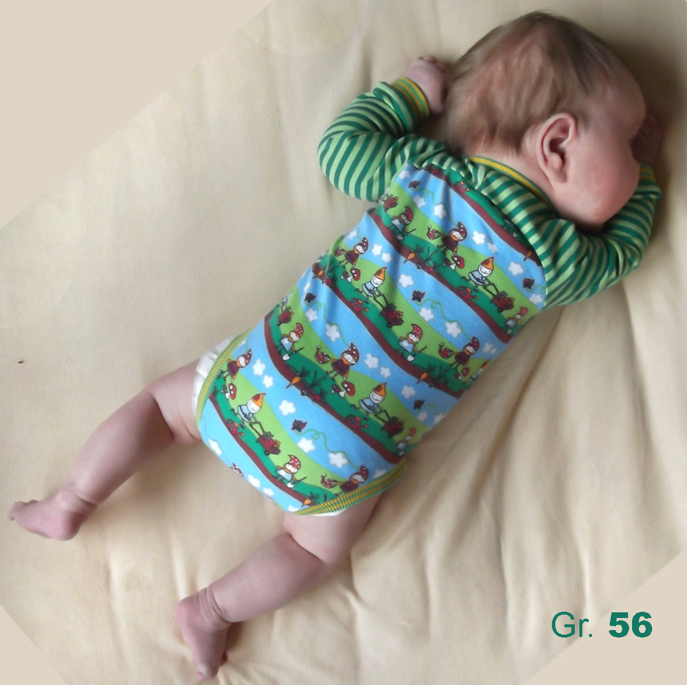 Foto von Muhküfchen Design zu Schnittmuster Raglan-Baby-Body Smartie