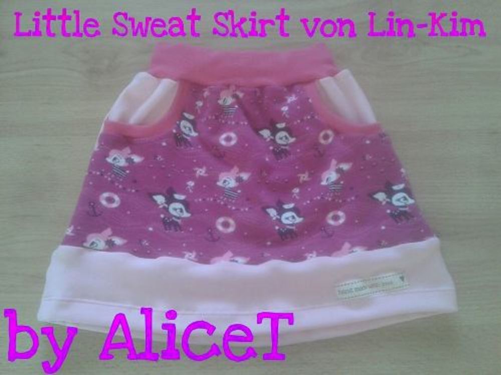 Foto von AliceT zu Schnittmuster Little Sweat Skirt